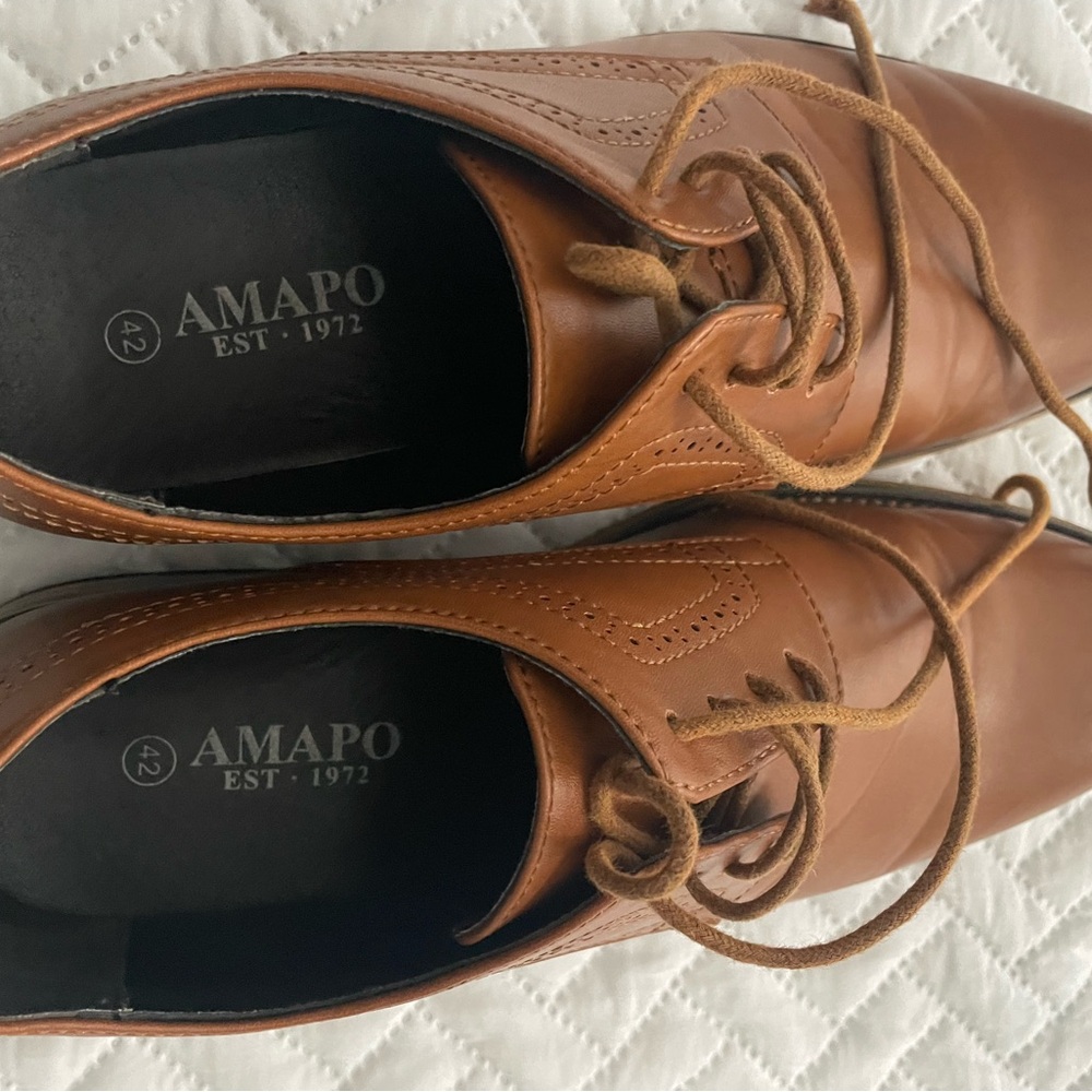 Men's Brown Leather Shoes